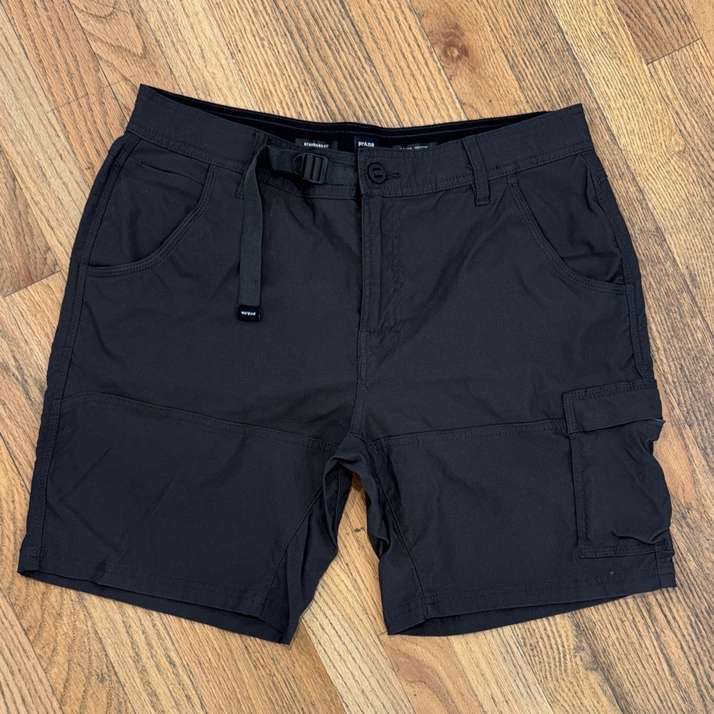 Prana Men's Army Green Cargo Shorts 34/08